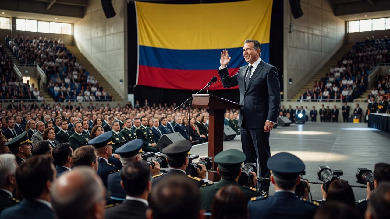 Abelardo de la Espriella investi président de la Colombie, à Cali et non à Bogotá