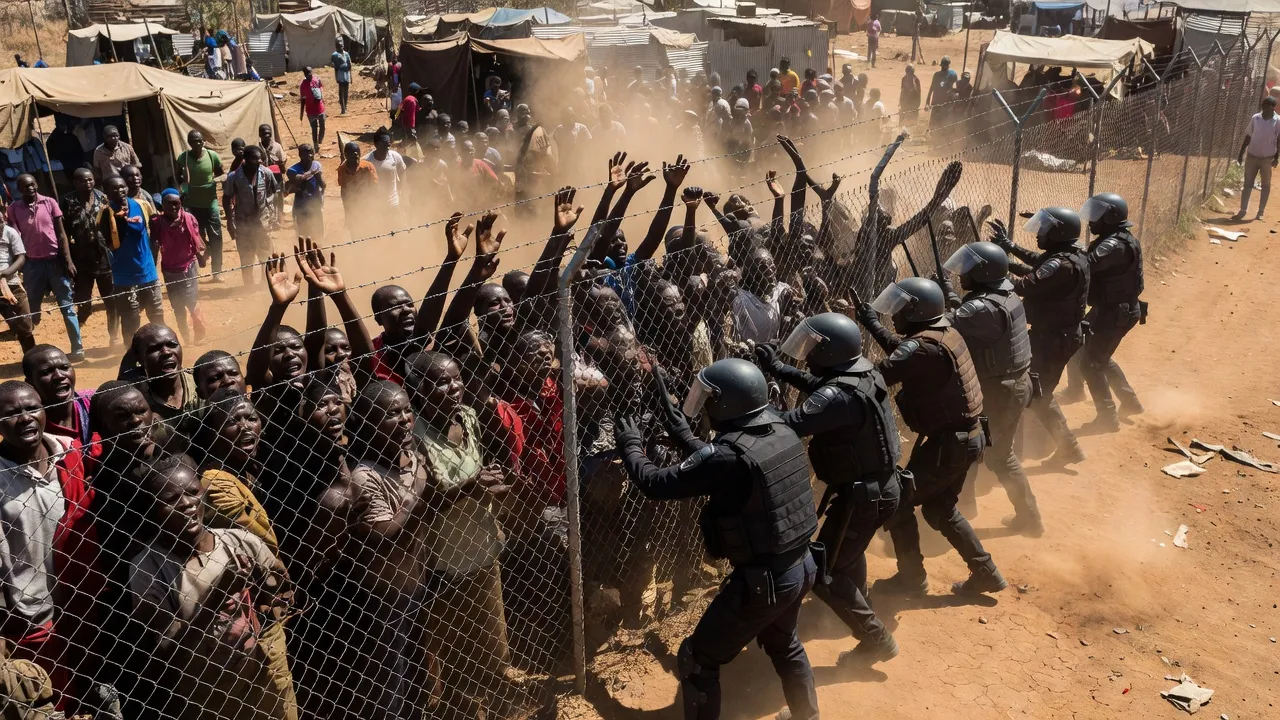 Afrique du Sud : affrontements entre migrants et police sur un site d'expulsion