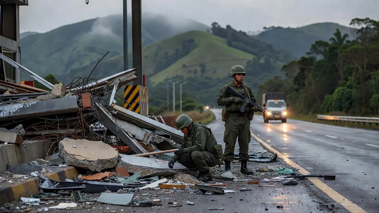 Attentats à l'explosif dès le premier jour d'Abelardo de la Espriella à la tête de la Colombie