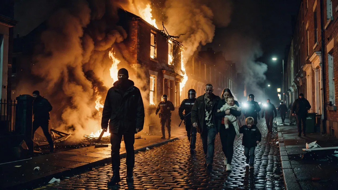 Belfast ablaze: after a knife attack, nights of anti-immigration riots and a 'hunt for foreigners'