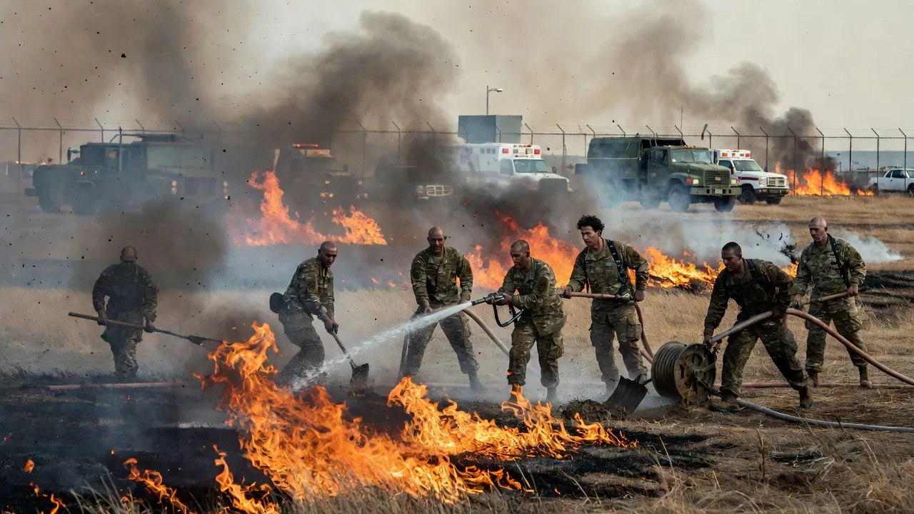 Canada : une explosion suivie d'un incendie fait au moins sept morts sur la base militaire de Wainwright