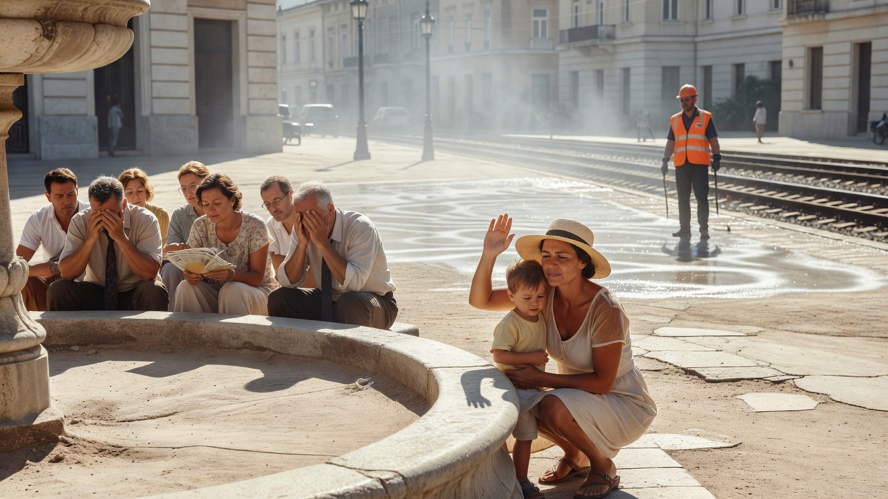 Canicule extrême en Europe : rails surchauffés, vigilances orange et infrastructures sous tension