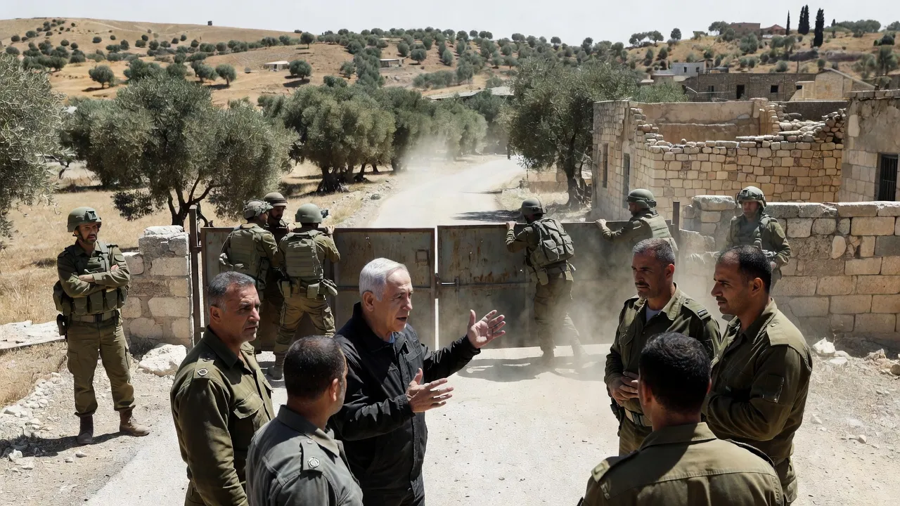 Cisjordanie : après la mort de deux soldats à Hébron, Benyamin Netanyahou ordonne un bouclage et annonce une vaste opération