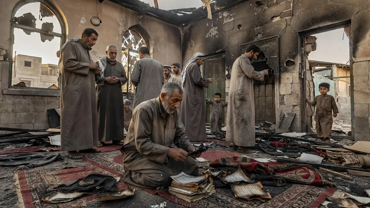 Des colons israéliens incendient deux mosquées en Cisjordanie
