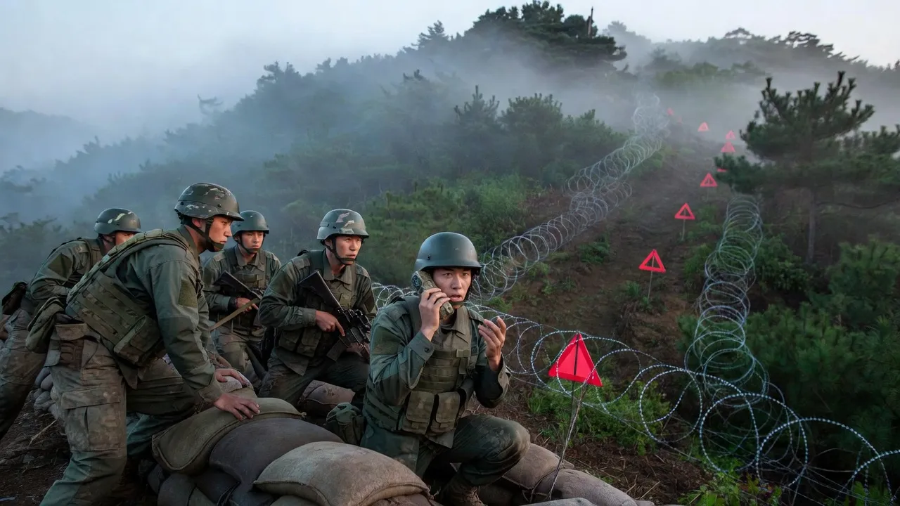 Corée du Nord : un missile balistique tiré vers la mer du Japon après la demande d'excuses de Séoul sur les mines de la DMZ