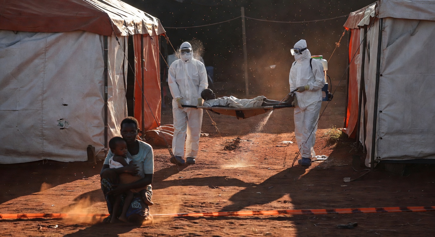 Ebola en RDC : plus de 1 100 cas suspects, cas suspects écartés au Brésil et en Italie, Tedros termine sa visite à Kinshasa