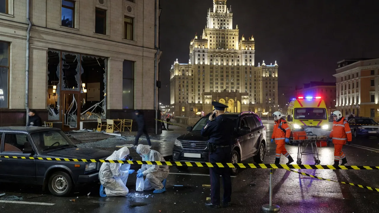 Explosion meurtrière dans un restaurant du centre de Moscou