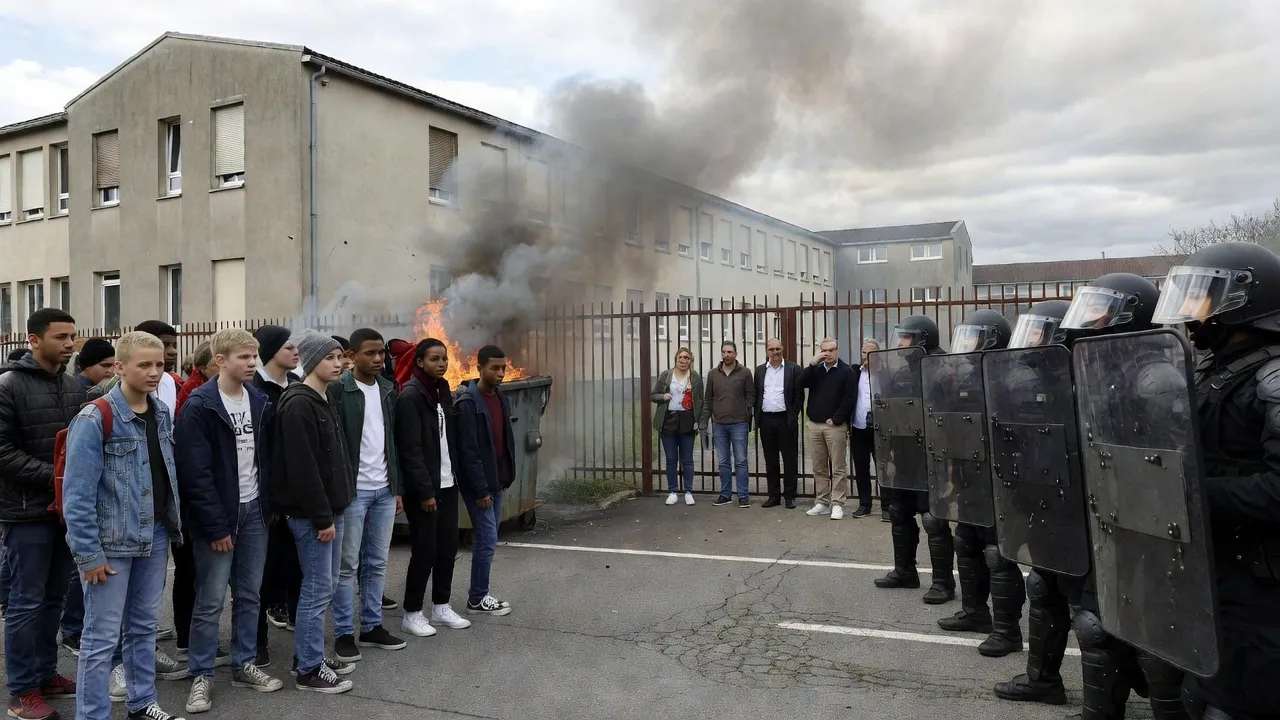 France : la mobilisation des lycéens tourne aux violences, près de 2 000 interpellations et plus de 400 établissements fermés