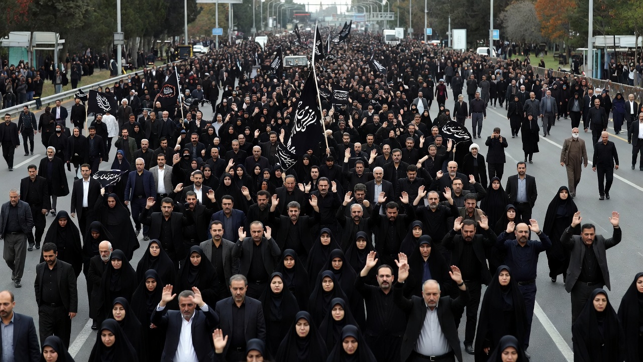 Iran : funérailles nationales du Guide suprême Ali Khamenei
