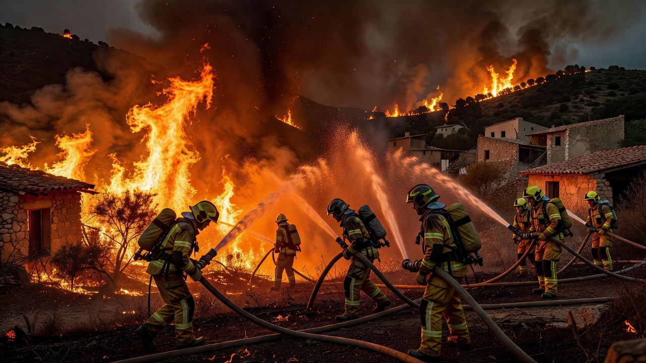 Incendies meurtriers en Andalousie