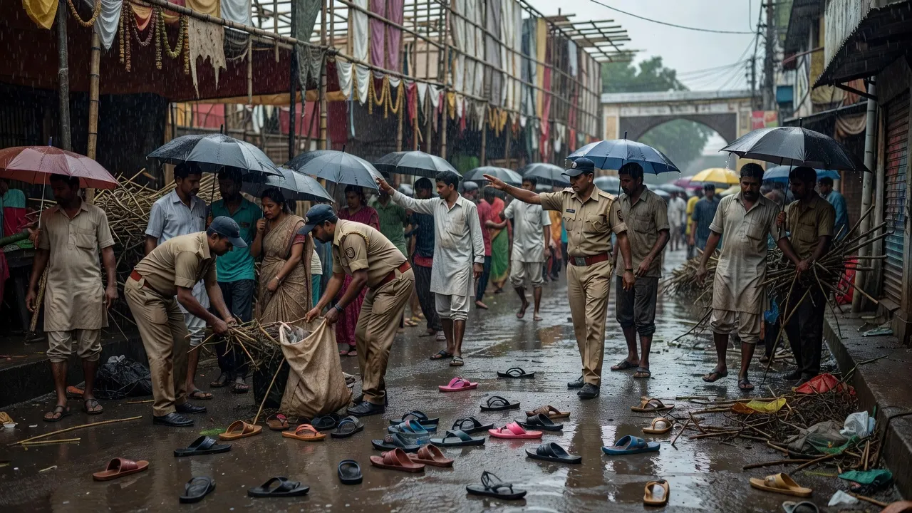 Inde : une bousculade fait au moins 19 morts lors de la fête de Durga Puja à Calcutta