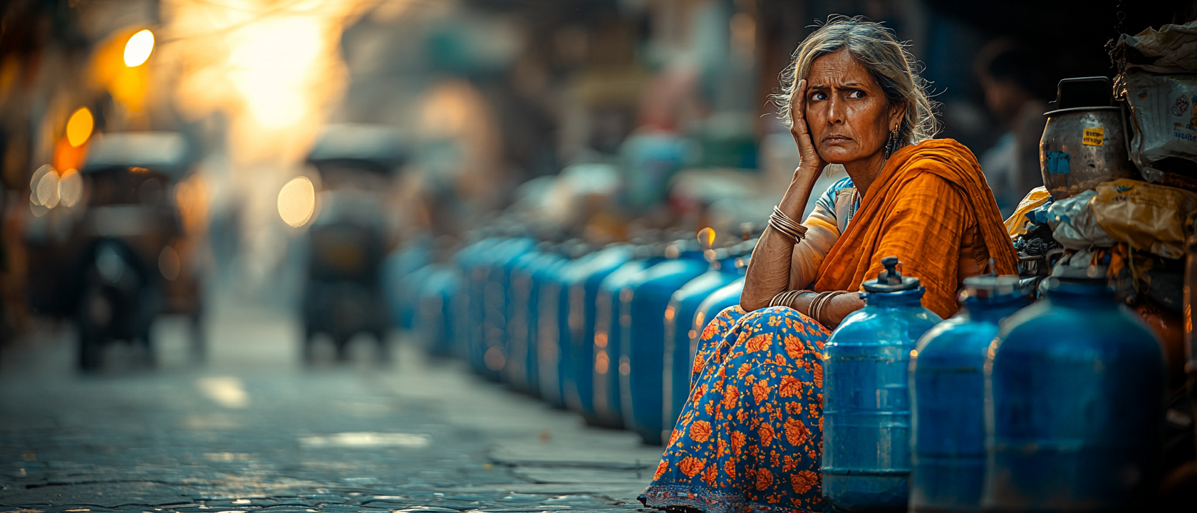 L'Inde face à la pire crise du GPL de son histoire : 330 millions de foyers menacés