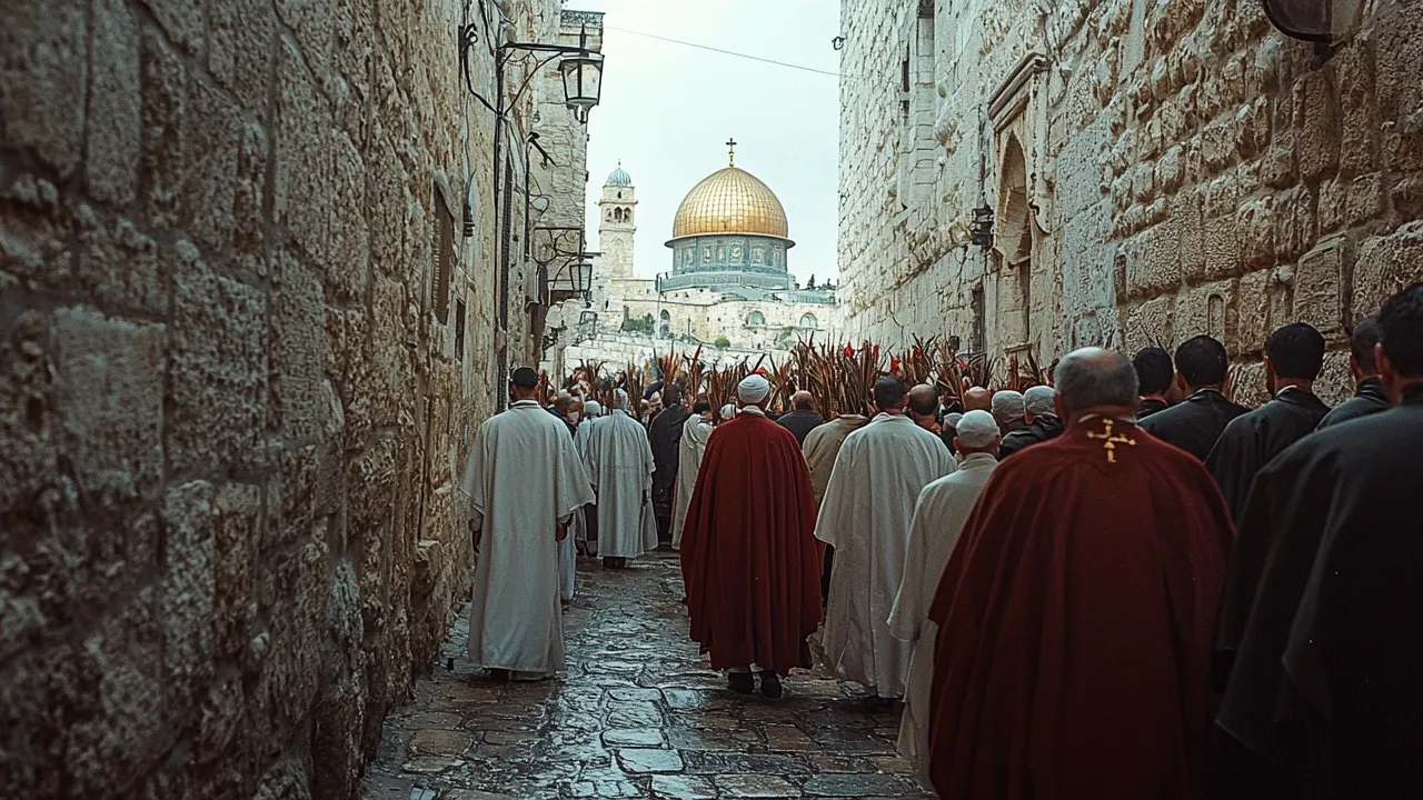 Israël bloque les chrétiens au Saint-Sépulcre le dimanche des Rameaux : le Pape condamne