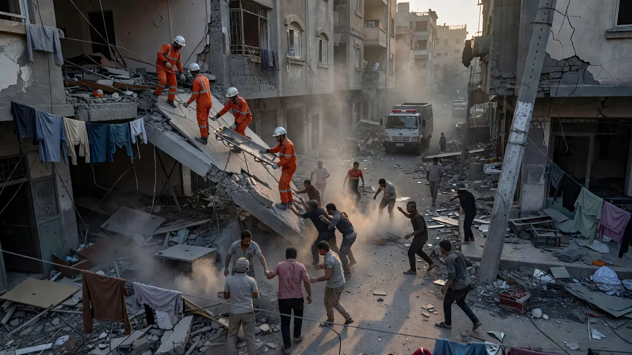 Israël refuse de se retirer de Gaza malgré l'accord, ses frappes tuent neuf personnes