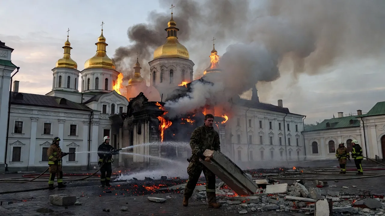 Kyiv: Russian Strikes Destroy UNESCO Heritage Site as Ukraine Hits Crimea