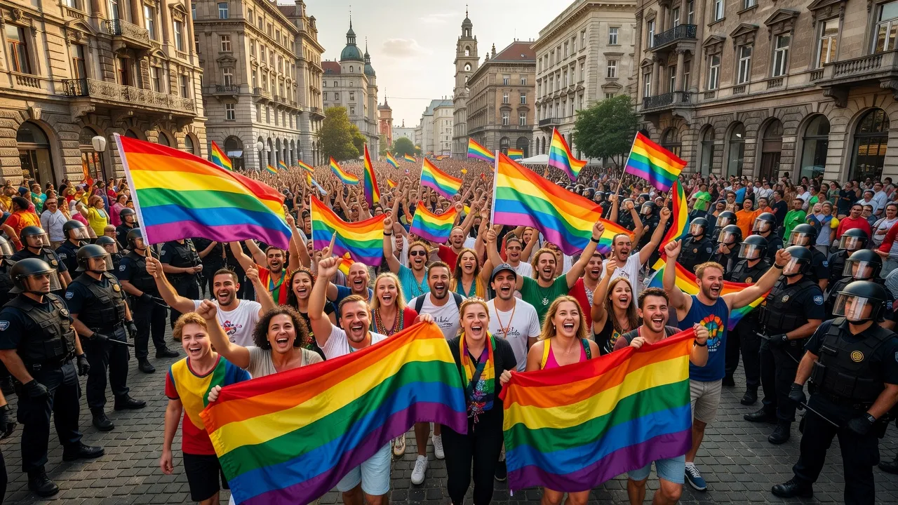 Marches des fiertés à Budapest et Istanbul : l'Europe divisée sur les droits LGBT