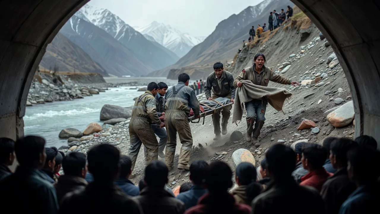 Népal : deux ouvriers sortis vivants d'un tunnel neuf jours après la crue du Bhote Koshi