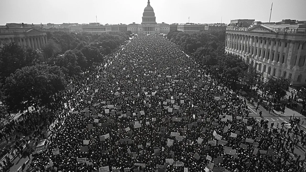 « No Kings » : des millions d'Américains dans la rue contre Trump — le monde regarde
