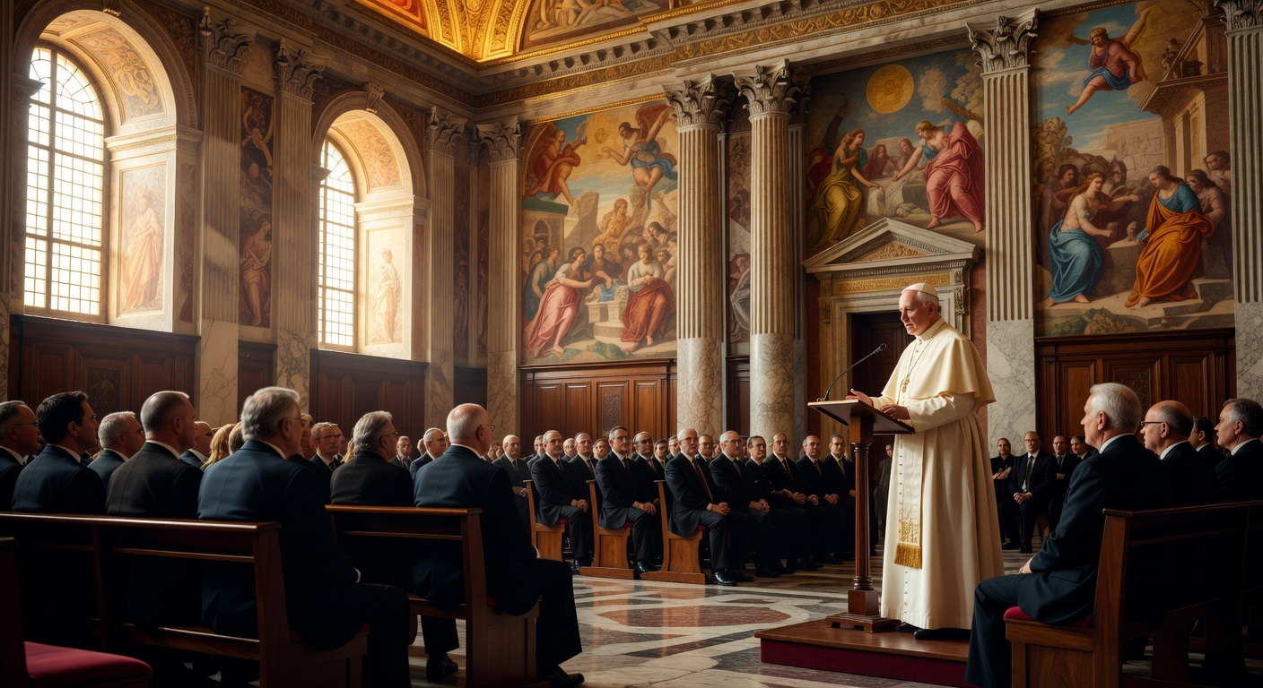 Le pape Léon XIV appelle le monde à ralentir sur l'IA