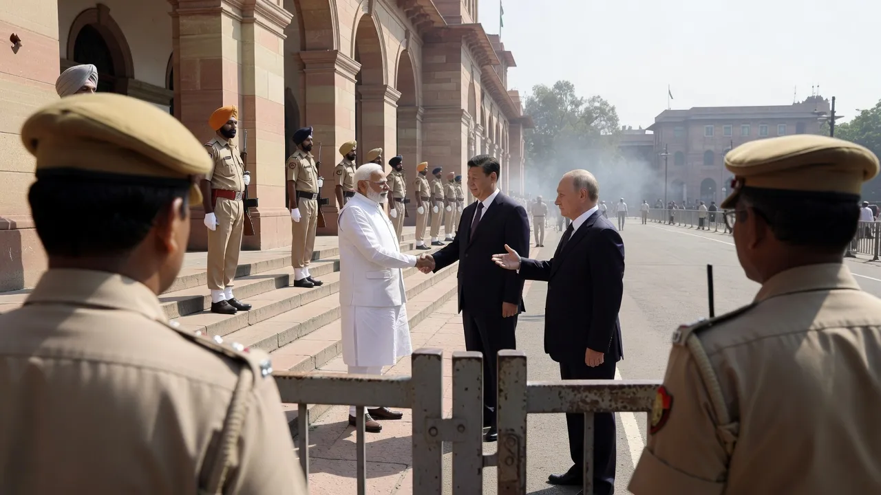 Vladimir Poutine et Xi Jinping à New Delhi pour un sommet des BRICS sous l'ombre des guerres en Ukraine et au Moyen-Orient