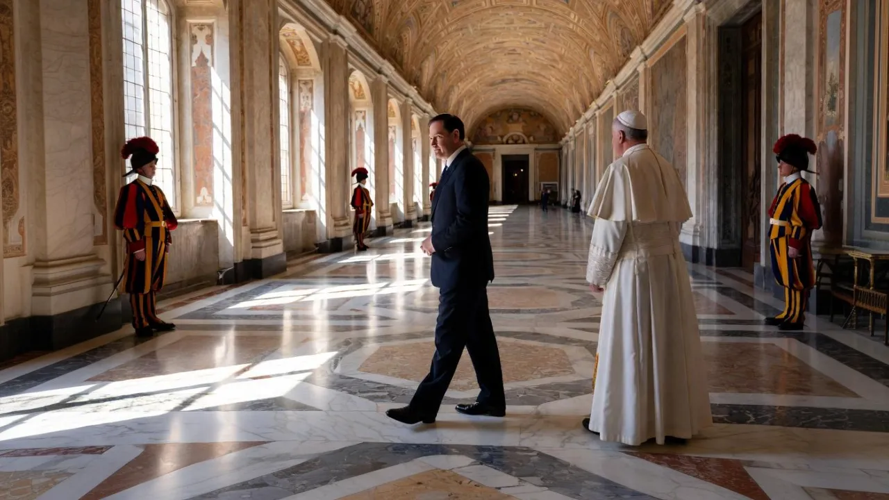 Rubio chez le Pape Léo XIV : Trump envoie son émissaire catholique au Vatican pour "dégeler" une querelle géopolitique