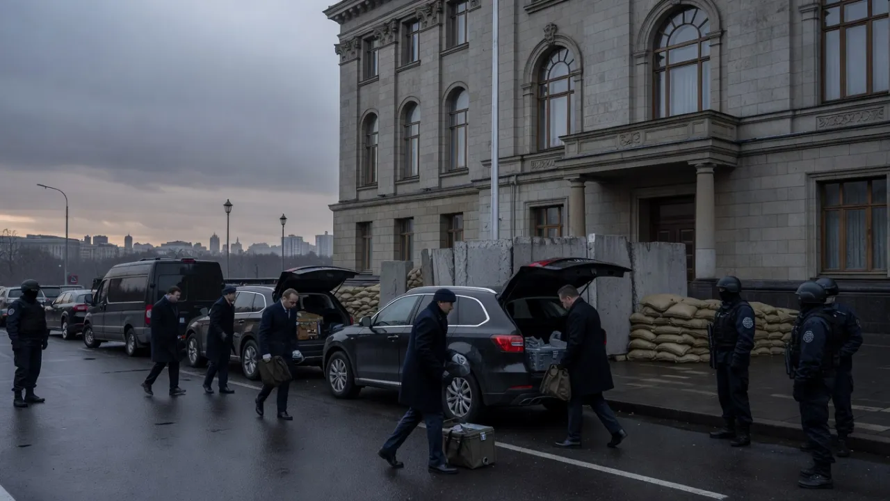 Moscou menace Kyiv de frappes massives et ordonne l'évacuation des ambassades avant le 9 mai