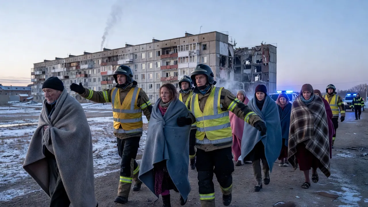 Massive Russian strikes hit Ukraine