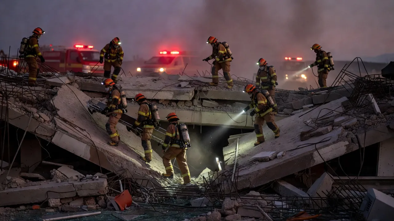 Séisme de magnitude 7,1 dans le sud-ouest du Japon : un centre commercial s'effondre à Kumamoto