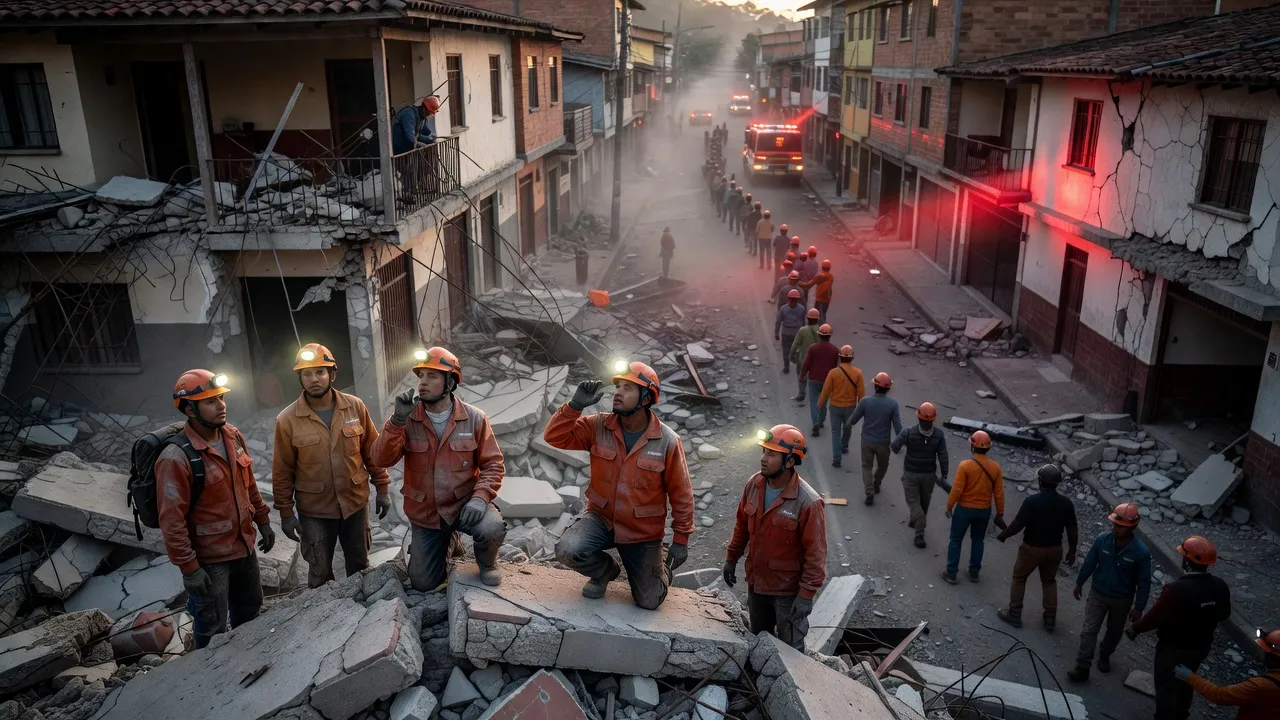 Séisme de magnitude 7,4 en Colombie : désastre national décrété trois jours après l'investiture d'Espriella