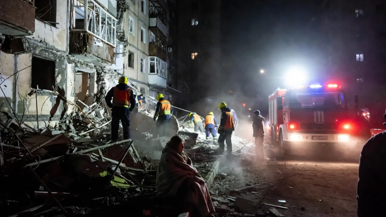 Missile barrage on Ukraine: deadliest night in weeks