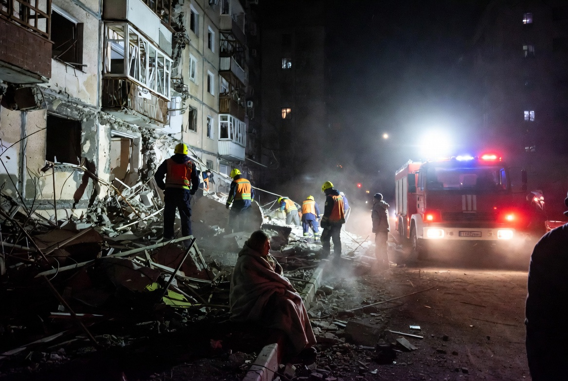 Missile barrage on Ukraine: deadliest night in weeks