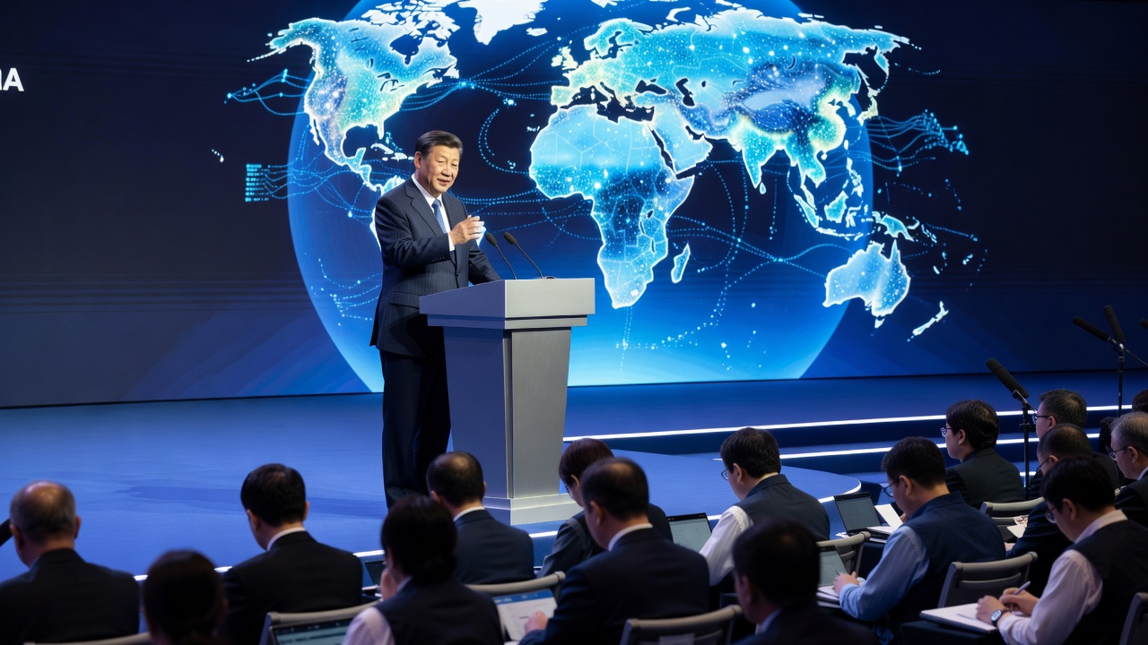 Xi launches a Global AI Cooperation Organization, challenging US dominance