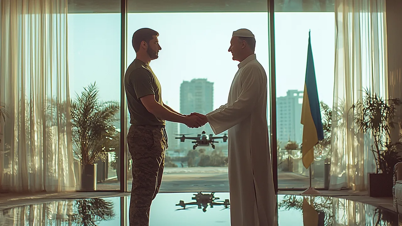 Zelenskyy sells Ukrainian war tech to the Gulf: the unexpected arms merchant